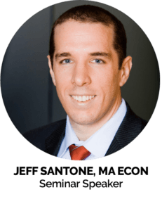 Jeff Santone MA Econ Seminar Speaker at MGE Management Experts