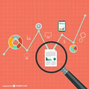 A bar chart illustrating key business statistics for practice management.