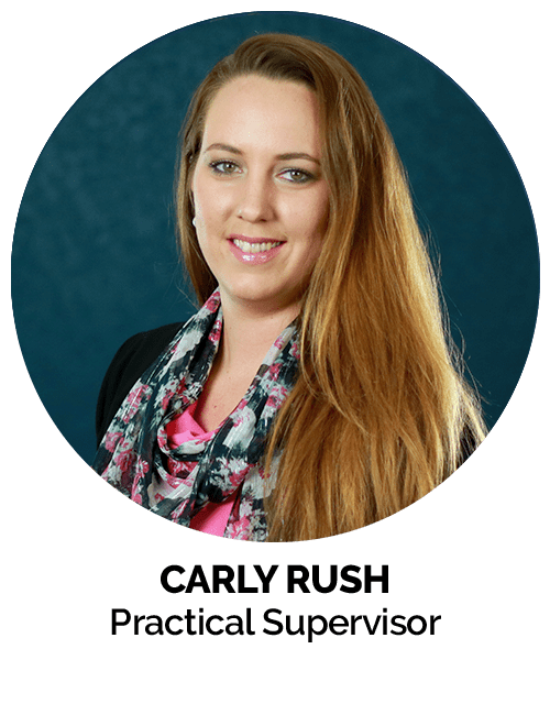 Carly Rush Practical Supervisor MGE