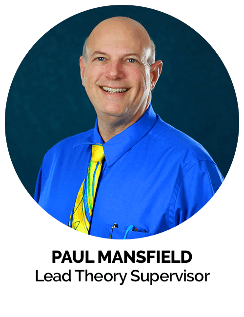 Paul Mansfield Lead Theory Supervisor MGE
